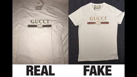 magliette gucci uomo false|is gucci real or fake.